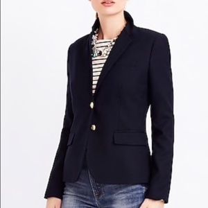J Crew Navy Schoolboy Blazer